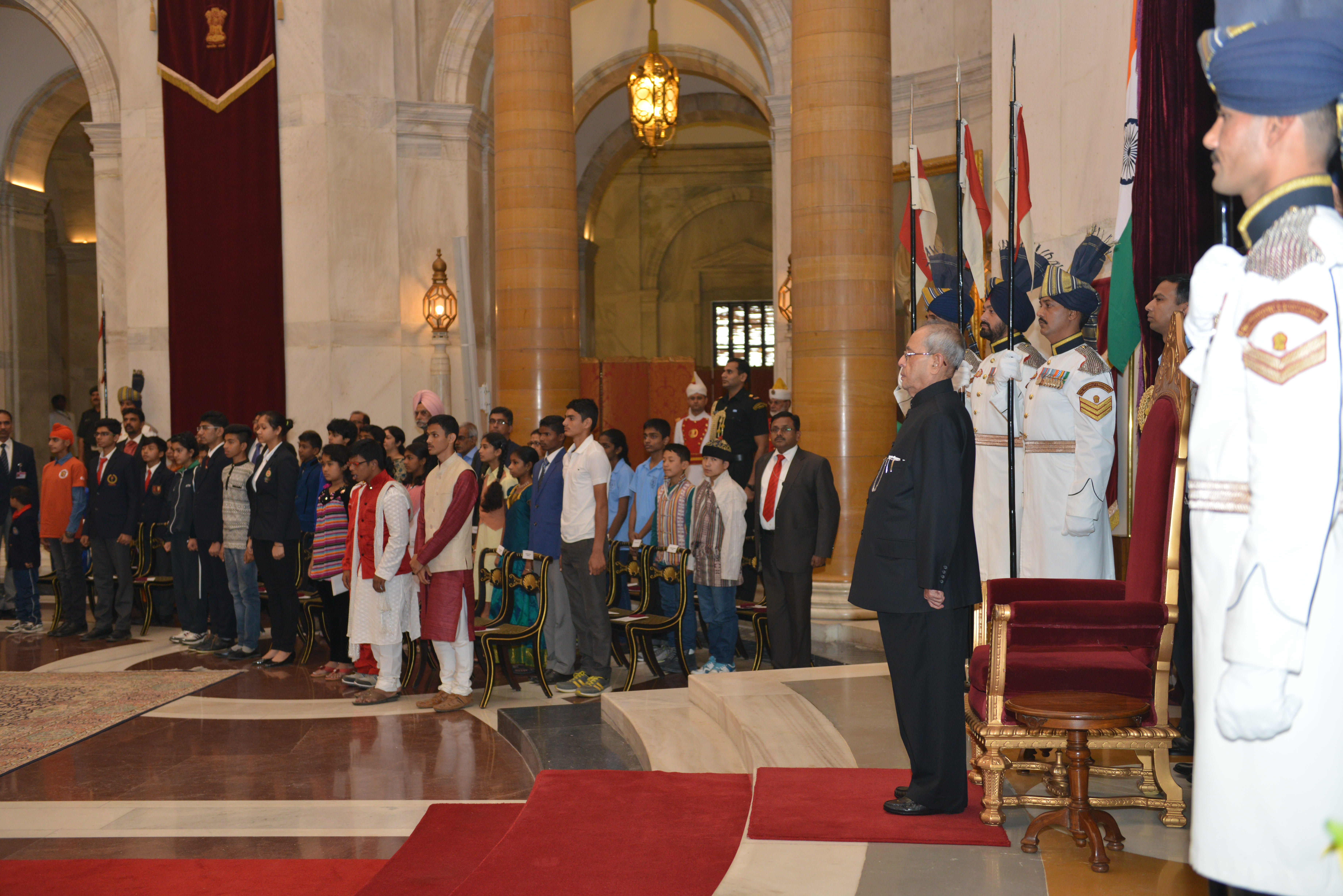 Award Ceremony, 14 November 2015